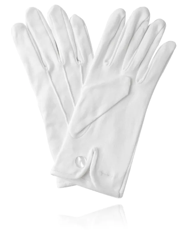 Weie Handschuhe, Baumwolle | Dobell