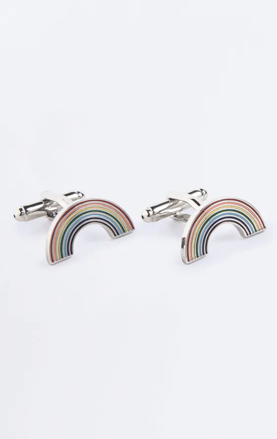 Regenbogen Manschettenknöpfe