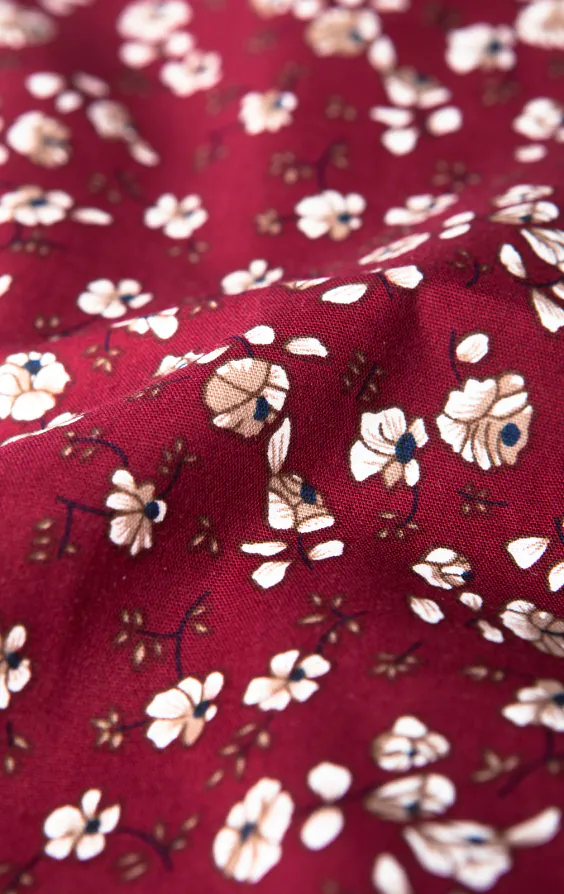 Rote und Weiße Blumeneinstecktuch - photo 1