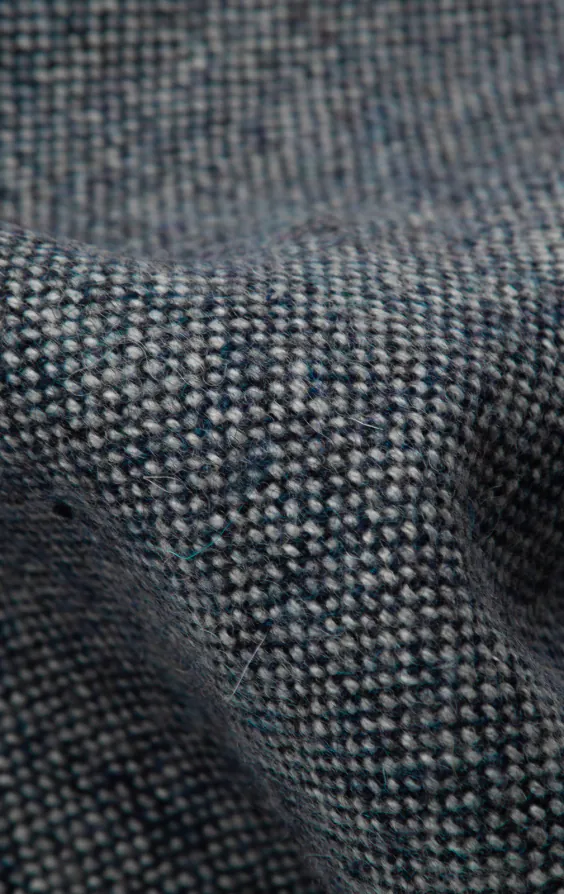 Blau Donegal Tweed Anzug Jackett - photo 6 Blau Donegal Tweed Anzug Jackett - photo 6