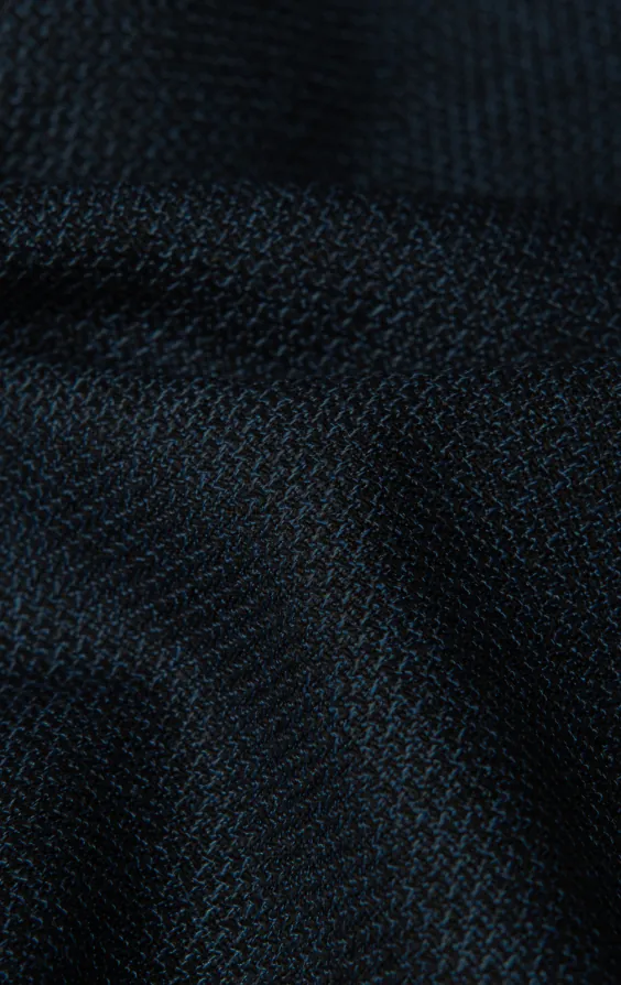 Blau gewebter Anzugjacke - photo 8 Blau gewebter Anzugjacke - photo 8