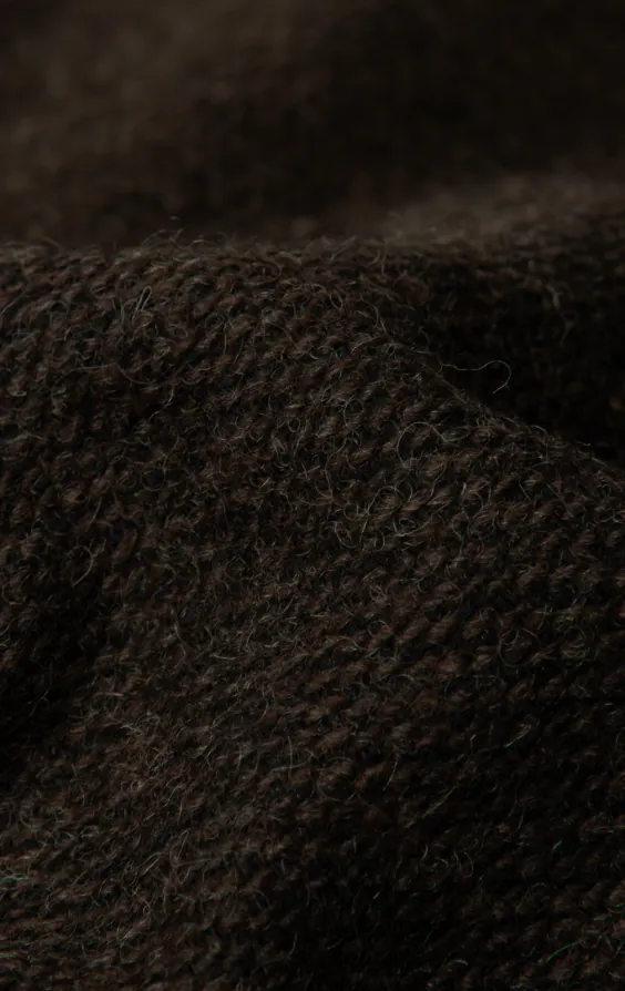 Braune Barleycorn Tweed Weste mit aufgesetzten Taschen - photo 4