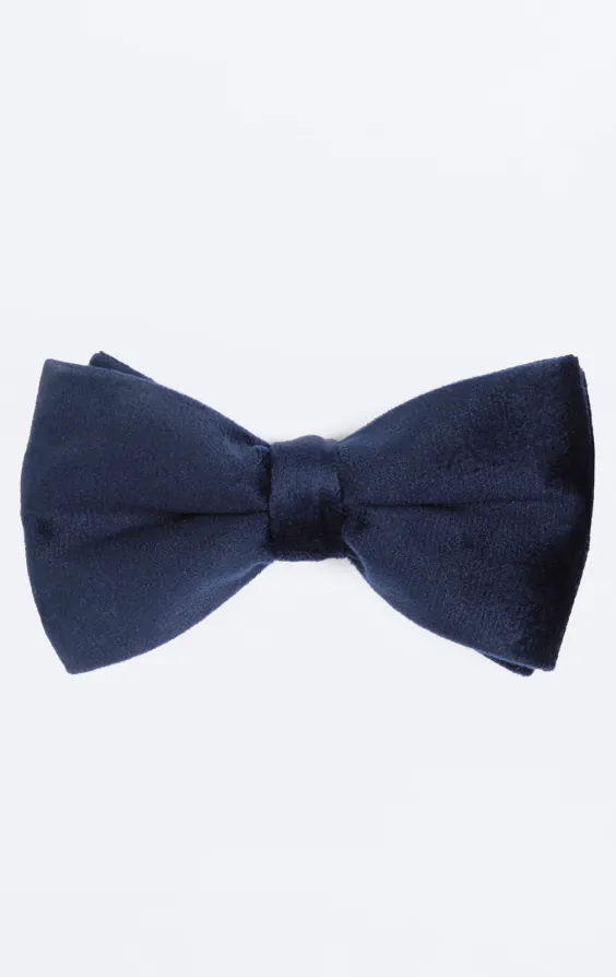 Dobell marineblaue Fliege aus Samt Dobell marineblaue Fliege aus Samt