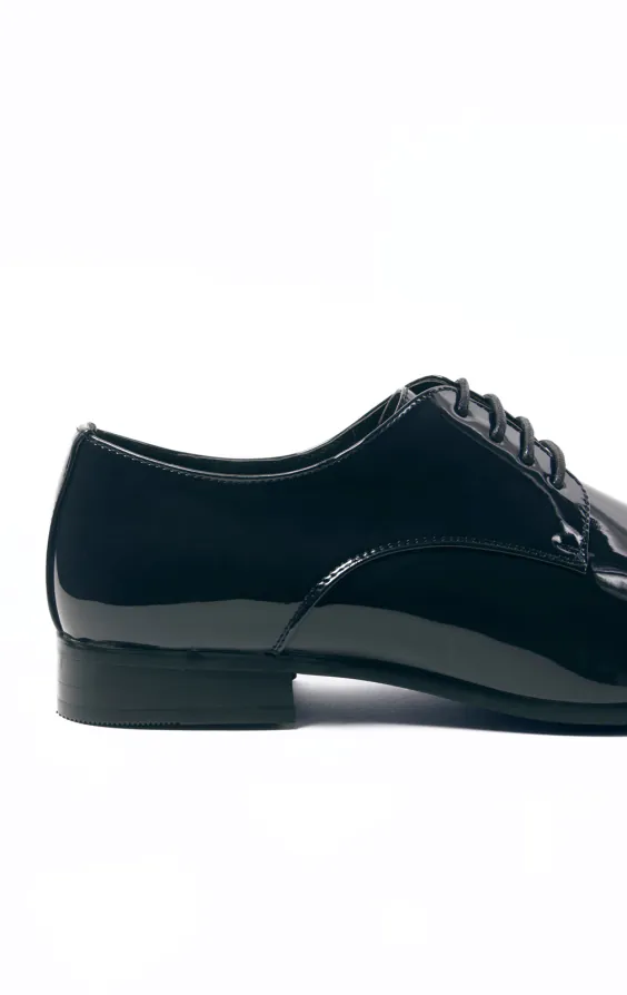 Moderne Marineblaue Lackschuhe - photo 4 Moderne Marineblaue Lackschuhe - photo 4