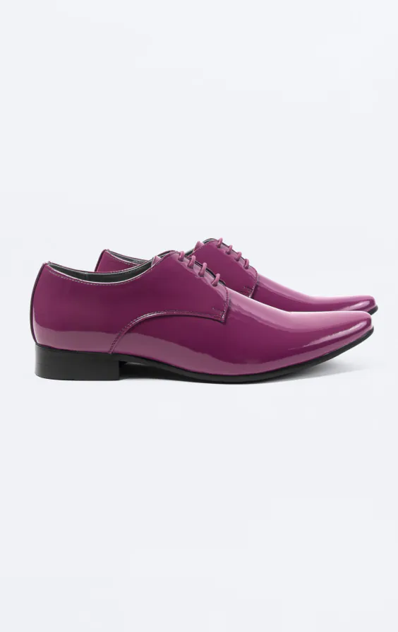 Moderne Violette Lackschuhe