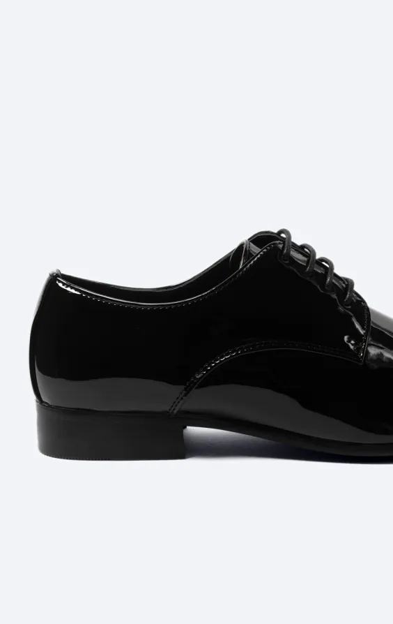 Moderne Schwarze Lackschuhe - photo 4