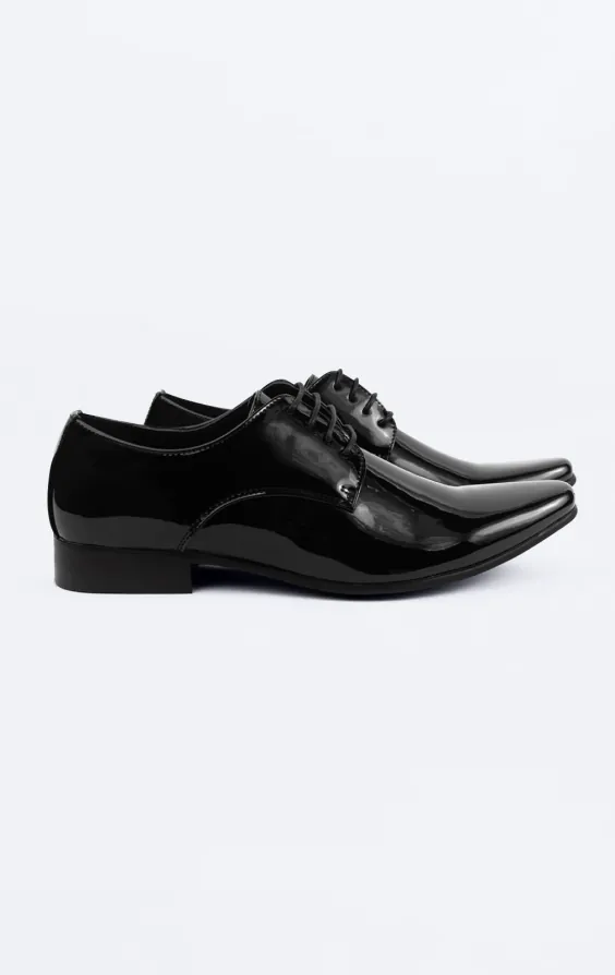 Moderne Schwarze Lackschuhe