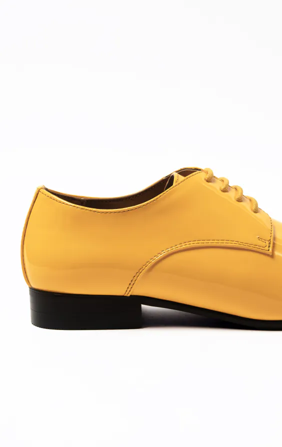 Moderne Gelbe Lackschuhe - photo 4