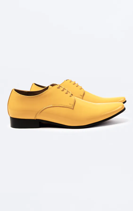 Moderne Gelbe Lackschuhe