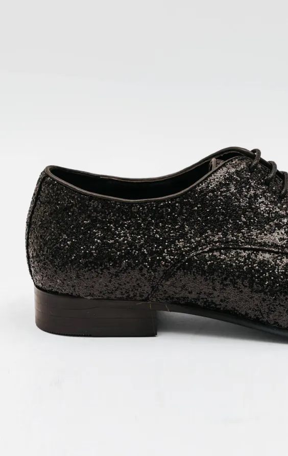 Schuhe, Schwarz, Glitzer - photo 4