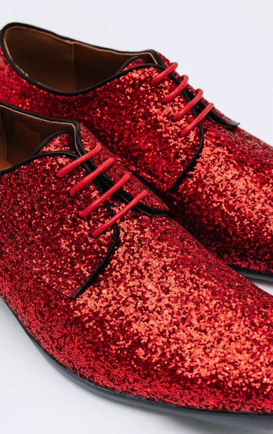 Schuhe, Rot, Glitzer - photo 3 Schuhe, Rot, Glitzer - photo 3