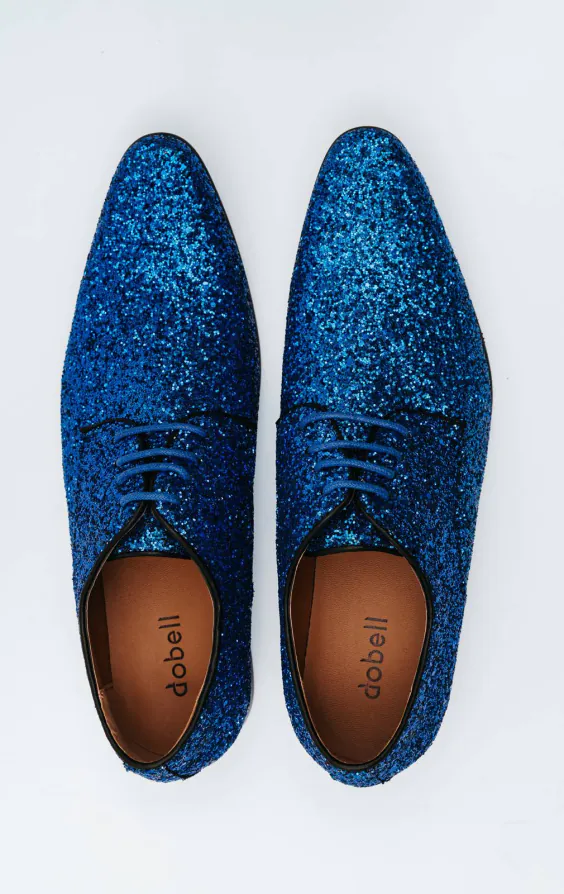 Schuhe, Blau, Glitzer - photo 2