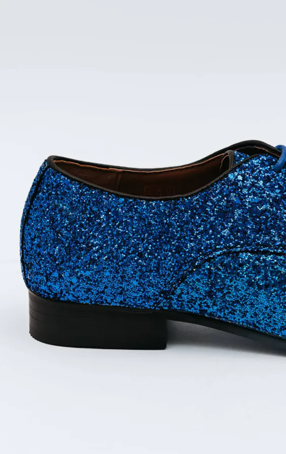 Schuhe, Blau, Glitzer - photo 4