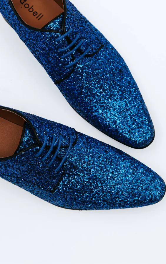 Schuhe, Blau, Glitzer - photo 1