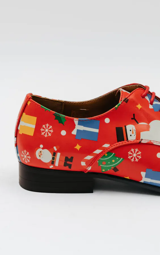 Rote Festliche Weihnachts Schuhe - photo 4