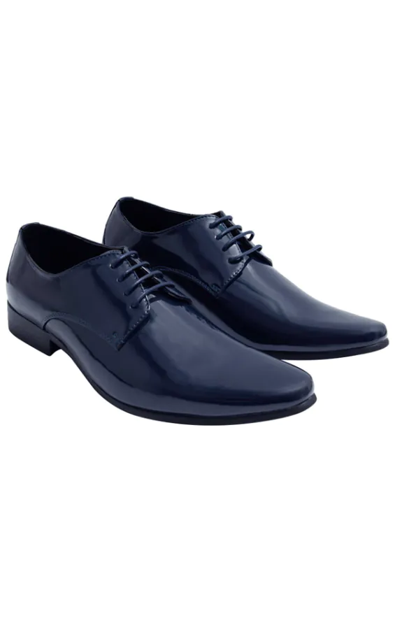 Moderne Blau Lackschuhe - photo 1