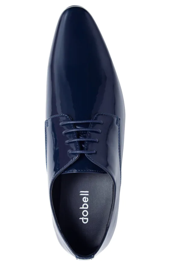 Moderne Blau Lackschuhe - photo 3