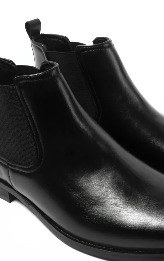 Schwarze Chelsea Stiefel - photo 3