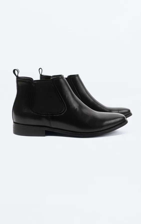 Schwarze Chelsea Stiefel