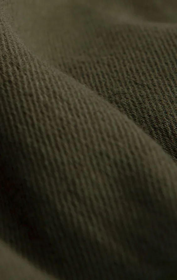 Grün Shorts aus Leinen-Twill - photo 4