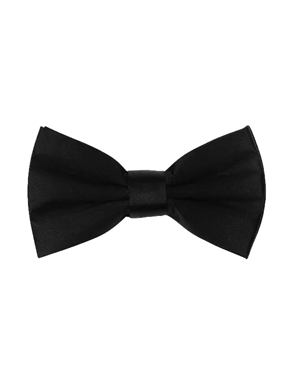 Set, Kummerbund und Fliege, Seide, schwarz - photo 1