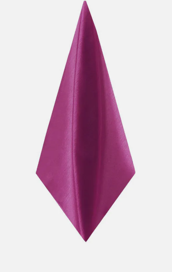 Violett Einstecktuch, Dupion-Optik - photo 1