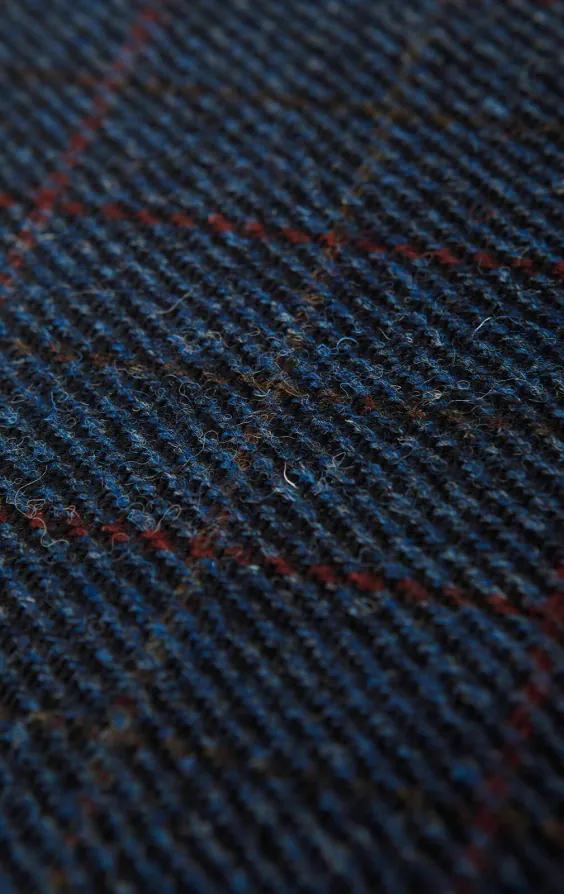 Harris Tweed Blazer, Dunkelblau, Karomuster - photo 8 Harris Tweed Blazer, Dunkelblau, Karomuster - photo 8