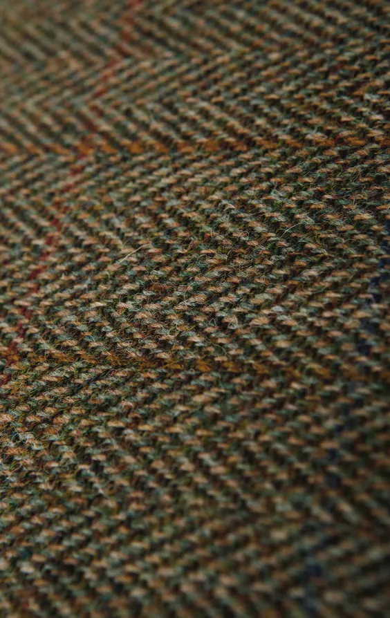 Harris Tweed Jackett, Grün, Karomuster - photo 5
