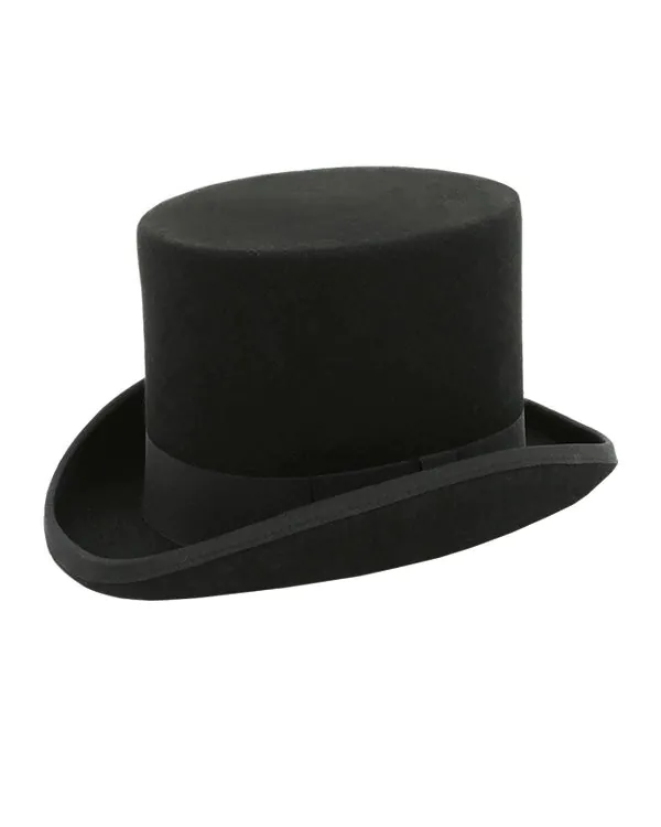 Dobell Zylinder, Schwarz, 100% Wollfilz Dobell Zylinder, Schwarz, 100% Wollfilz