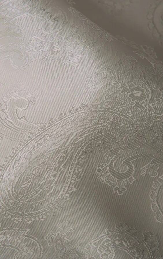 Dobell Plastron, Paisley, Elfenbein - photo 1