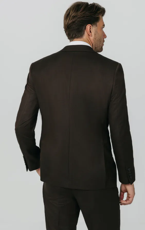 Braun Twill Anzug Jackett - photo 5 Braun Twill Anzug Jackett - photo 5