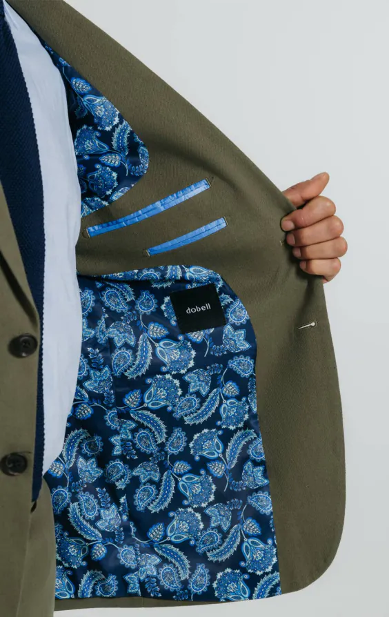 Grün Anzug aus Leinen-Twill - photo 7 Grün Anzug aus Leinen-Twill - photo 7