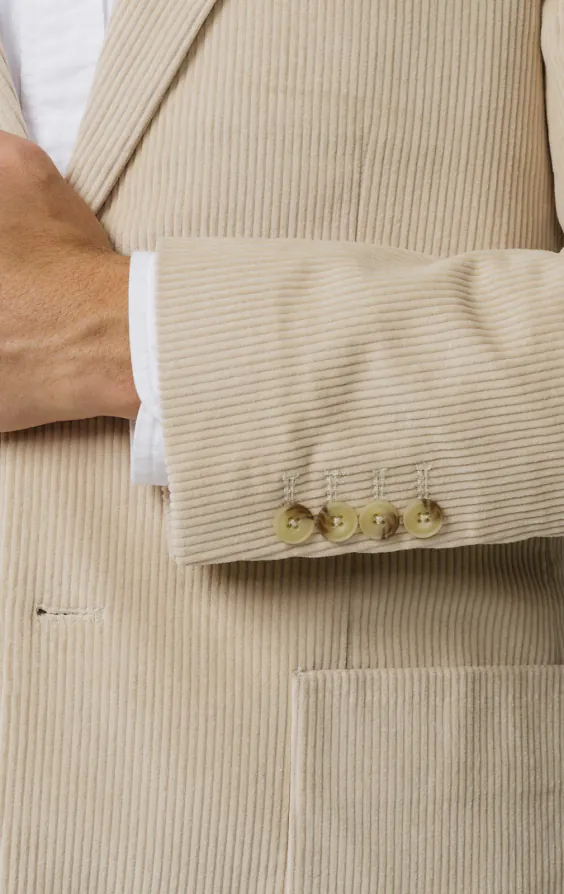 Beige Cordjacke - photo 2 Beige Cordjacke - photo 2