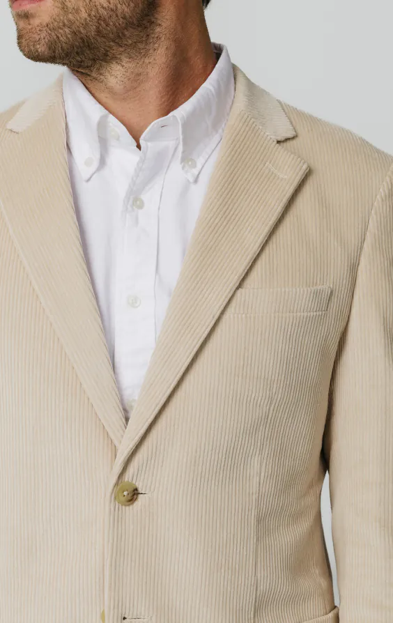 Beige Cordjacke - photo 3 Beige Cordjacke - photo 3