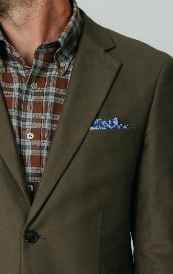 Olive Moleskin Jacke - photo 3