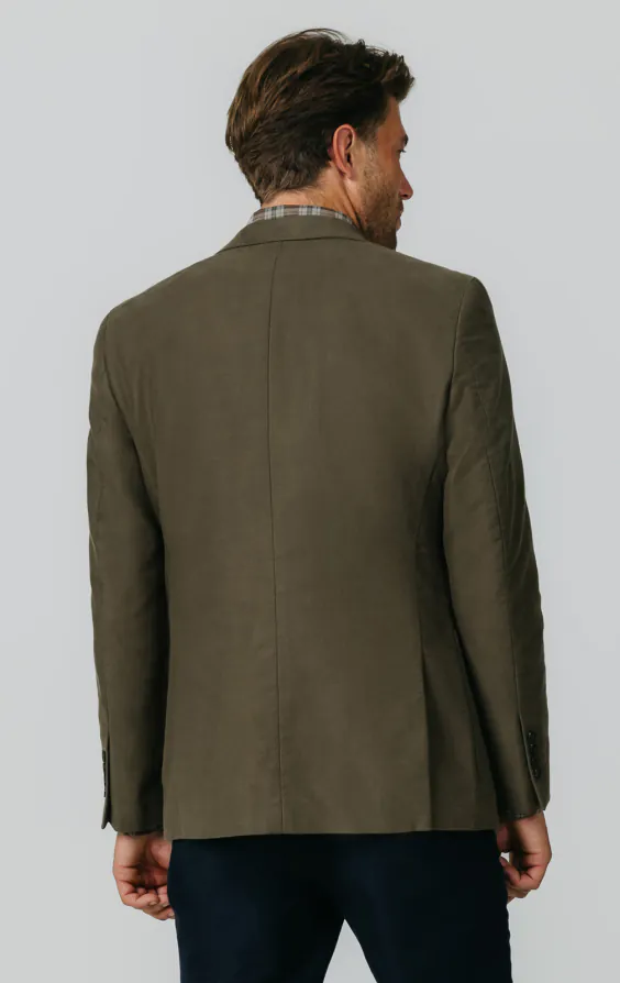 Olive Moleskin Jacke - photo 5