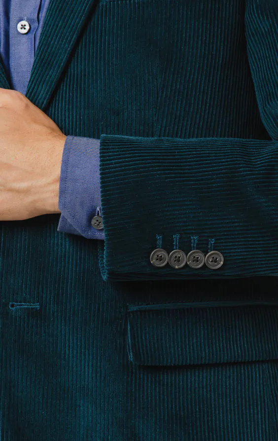 Teal Cordjacke - photo 2 Teal Cordjacke - photo 2