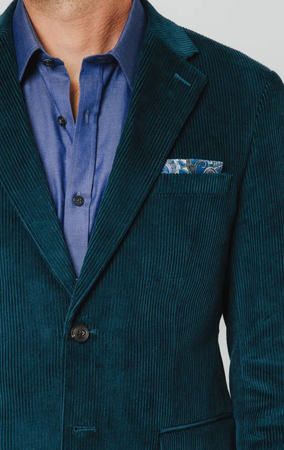 Teal Cordjacke - photo 3 Teal Cordjacke - photo 3
