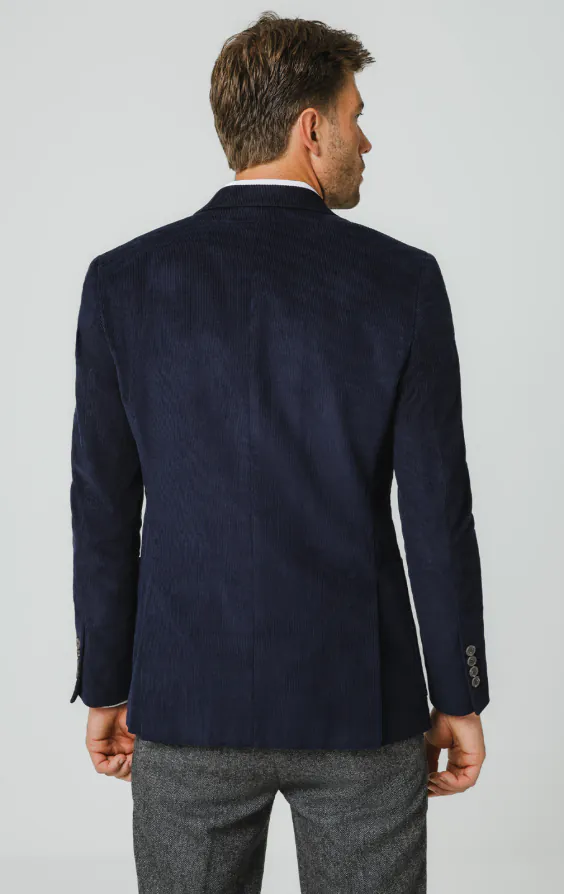 Marineblau Feincord Jacke - photo 5 Marineblau Feincord Jacke - photo 5