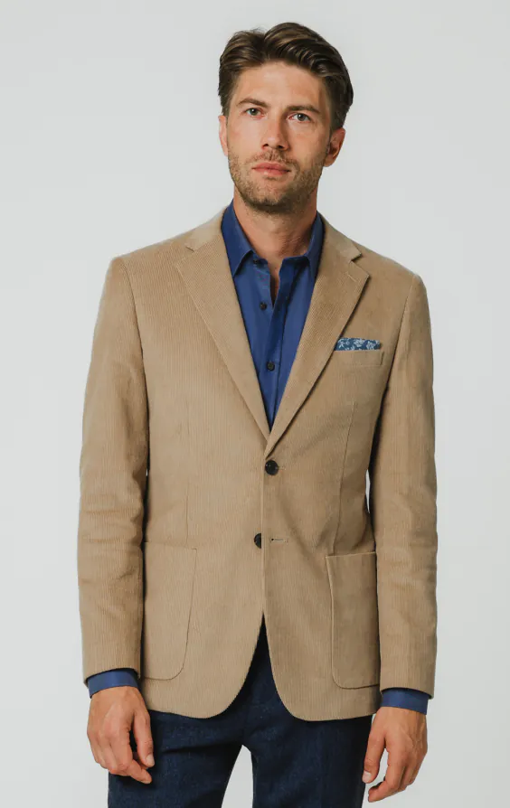 Tan Feincord Jacke Tan Feincord Jacke