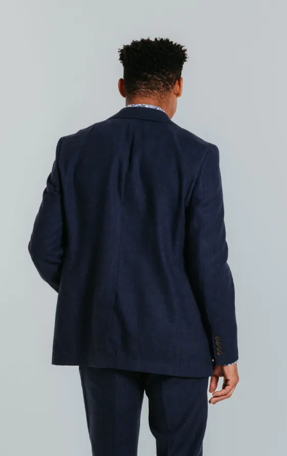 Leinen Blazer, Marineblau - photo 1 Leinen Blazer, Marineblau - photo 1