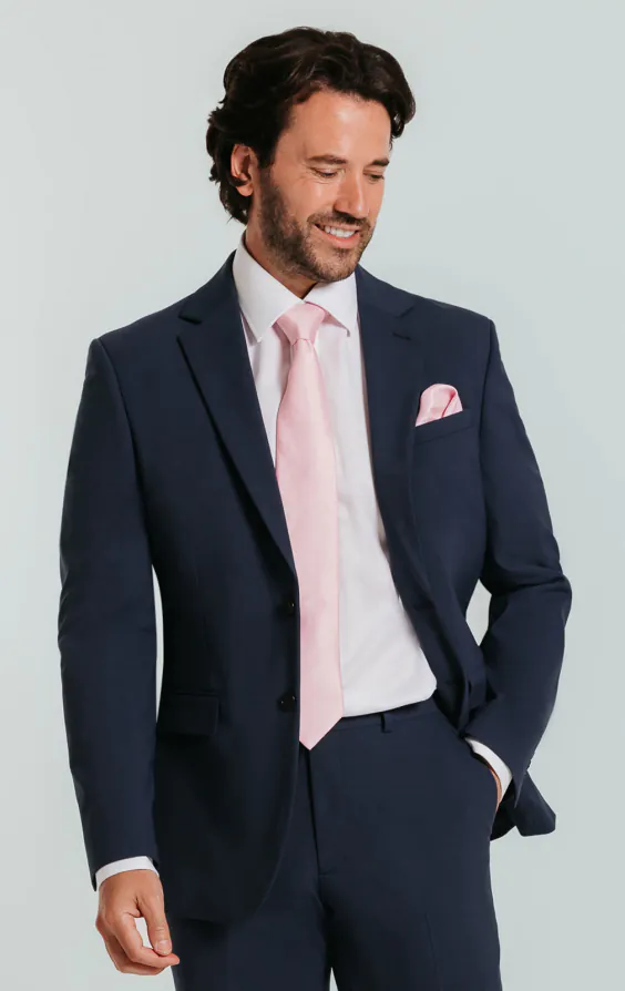 Jackett, Mittelblau Jackett, Mittelblau