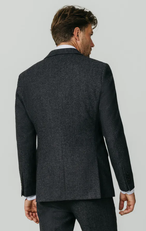 Donegal Tweed Jackett, Grau - photo 5 Donegal Tweed Jackett, Grau - photo 5
