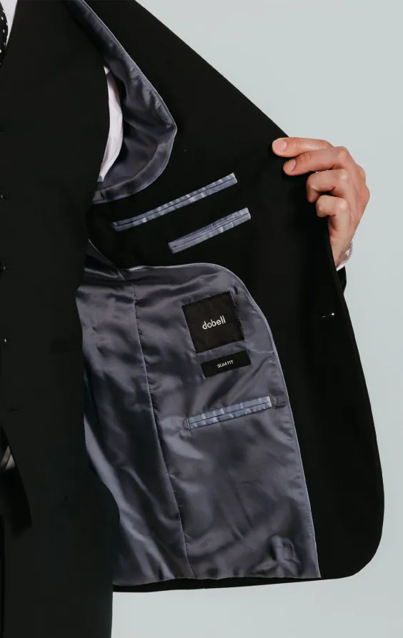 Anzug, Schwarz, Slim-Fit - photo 5 Anzug, Schwarz, Slim-Fit - photo 5