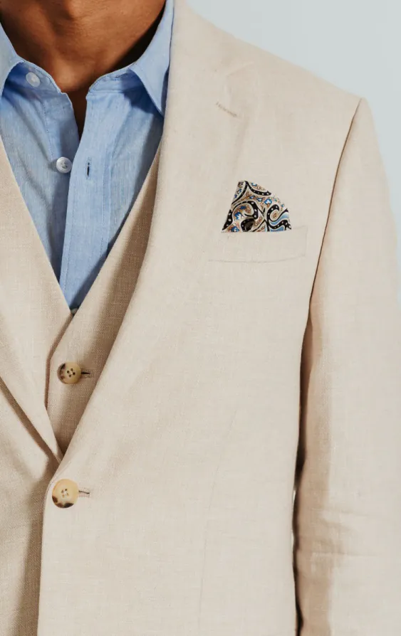 Leinen Blazer, Cremefarben, Slim-Fit - photo 2 Leinen Blazer, Cremefarben, Slim-Fit - photo 2