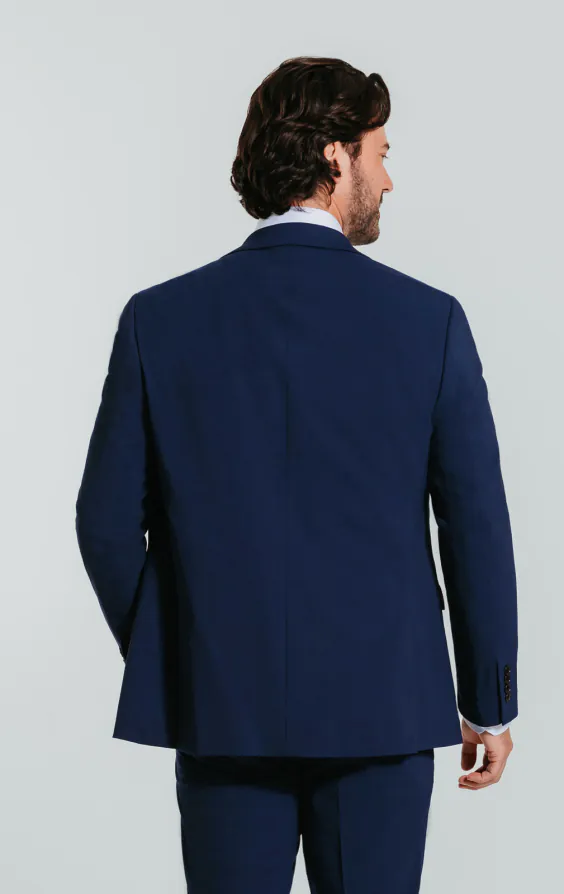 Blau Slim-Fit Anzug Jackett - photo 1 Blau Slim-Fit Anzug Jackett - photo 1