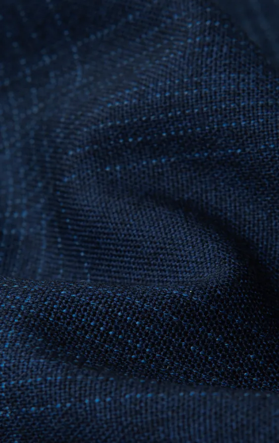 Königsblaue Schatten Karo Anzughose - photo 3
