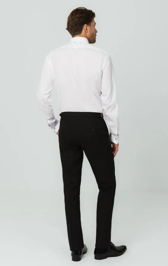Smokinghemd, schlichte Hemdbrust, Slimfit, 100% baumwolle - photo 4 Smokinghemd, schlichte Hemdbrust, Slimfit, 100% baumwolle - photo 4