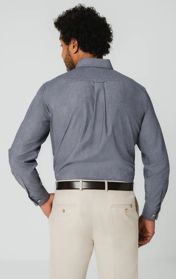 Blaues Chambray-Hemd - photo 4