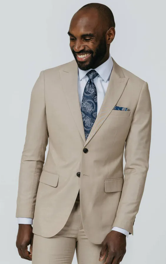 Stone Sharkskin Slim Fit Anzug Stone Sharkskin Slim Fit Anzug